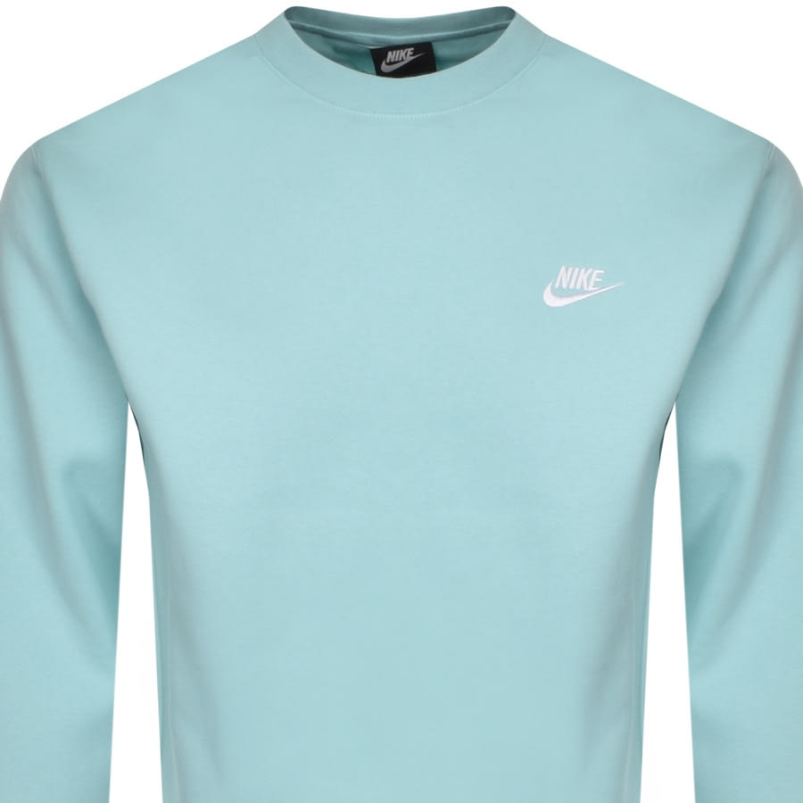 Alternative Image for ProductNike Crew Neck Club Sweatshirt Blue2